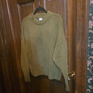 a new day Women's Crewneck Sweater in Olive